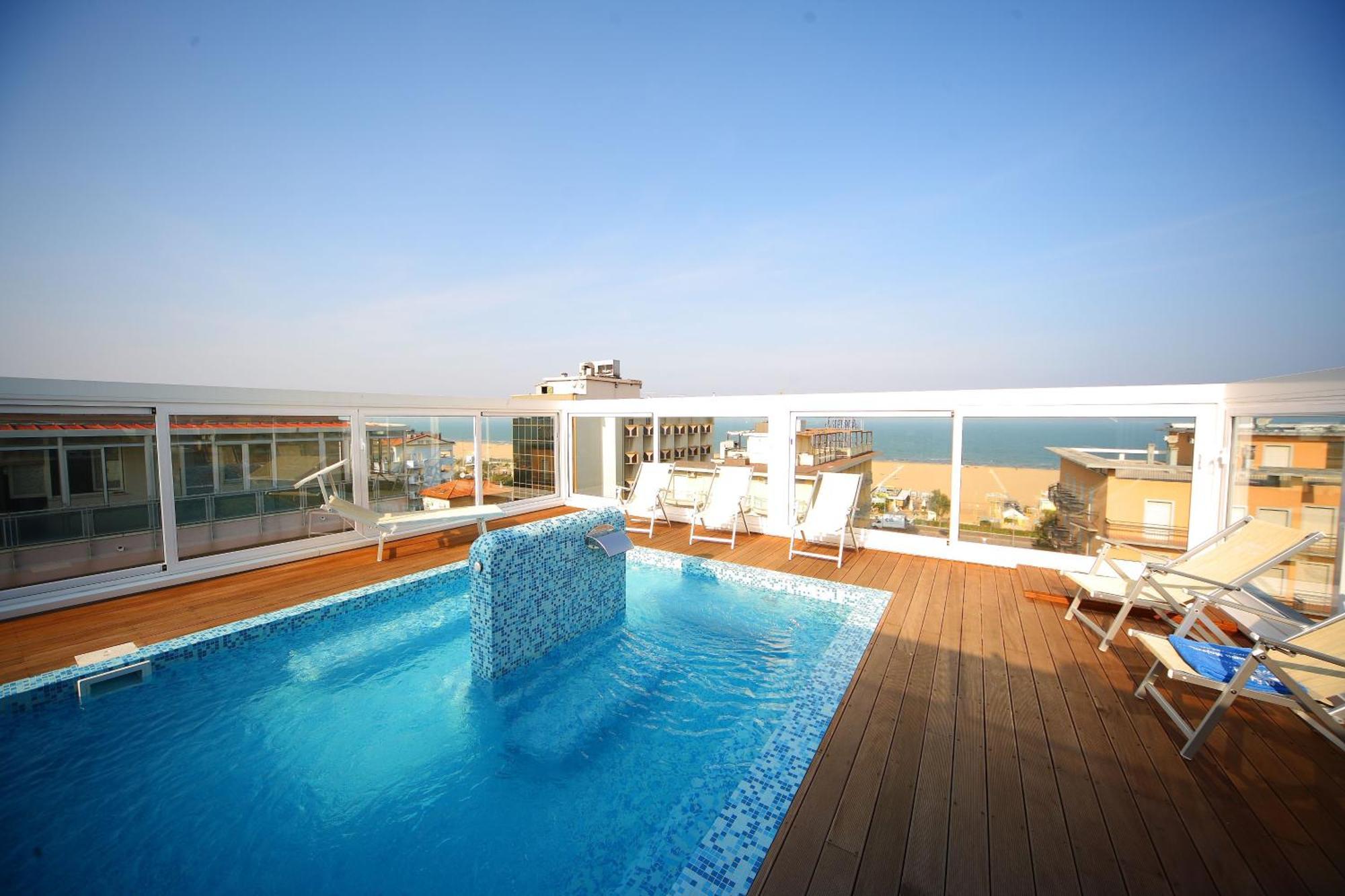 Hotel Panama Majestic Rimini Exterior foto