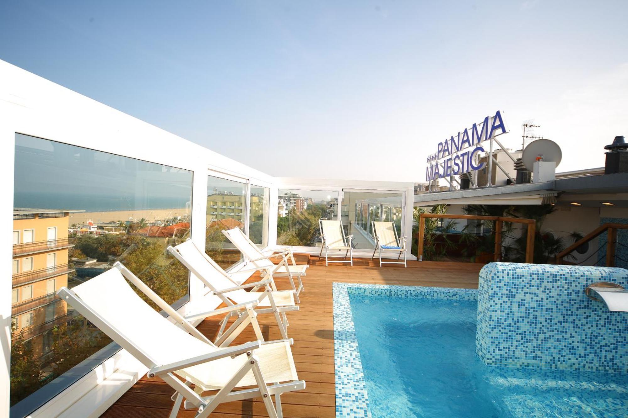 Hotel Panama Majestic Rimini Exterior foto